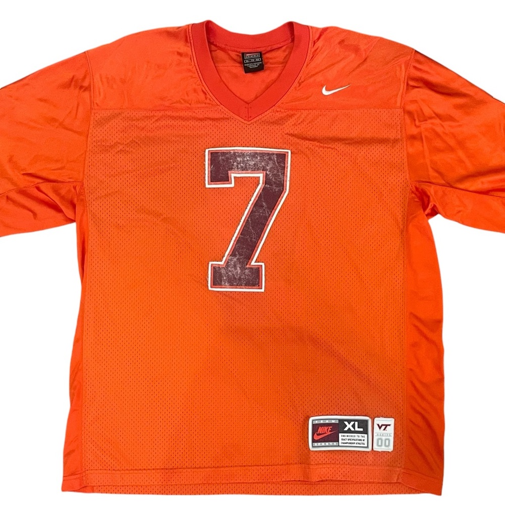 Vintage very rare Mike Vick Virginia Tech college football jersey sz XL